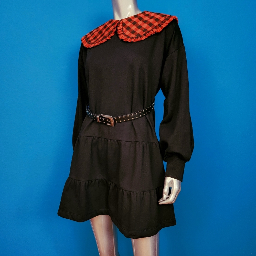 🆕️ 🤠🐎 VIOLET ROMANCE Western Gingham Mini Smock Dress // (NWT)
